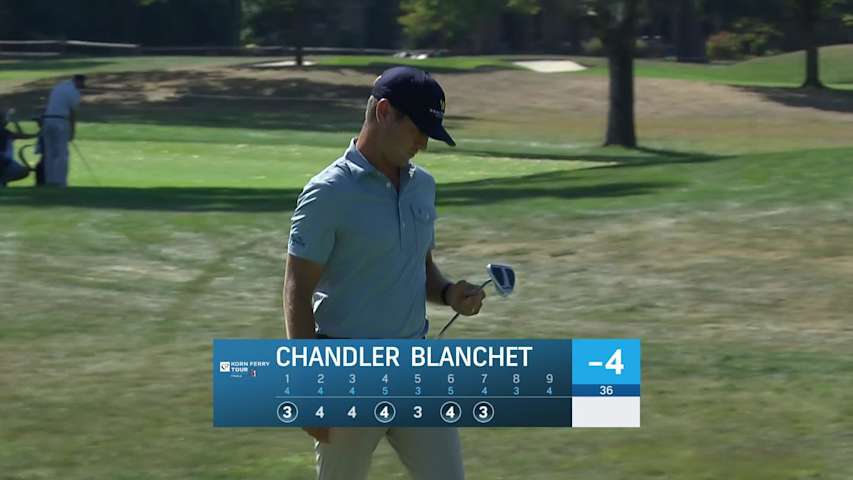 Chandler Blanchet makes birdie on No. 7 at Nationwide Children's