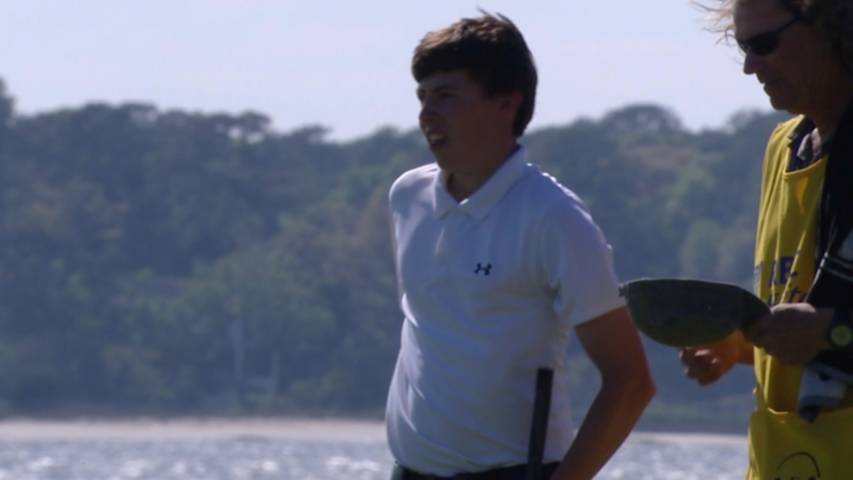Amateur Matthew Fitzpatrick completes an all par round at RBC Heritage