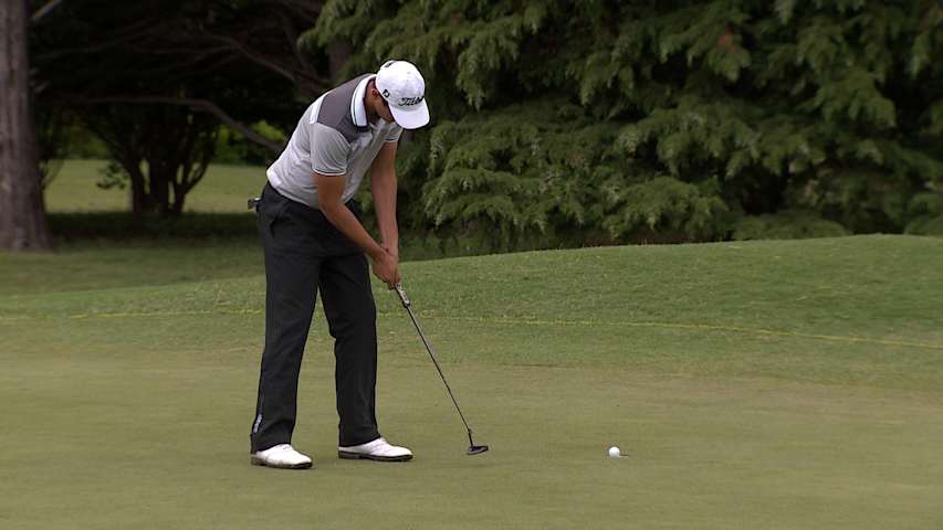 Rafael Becker lidera el Personal Classic con un 66 sin bogeys