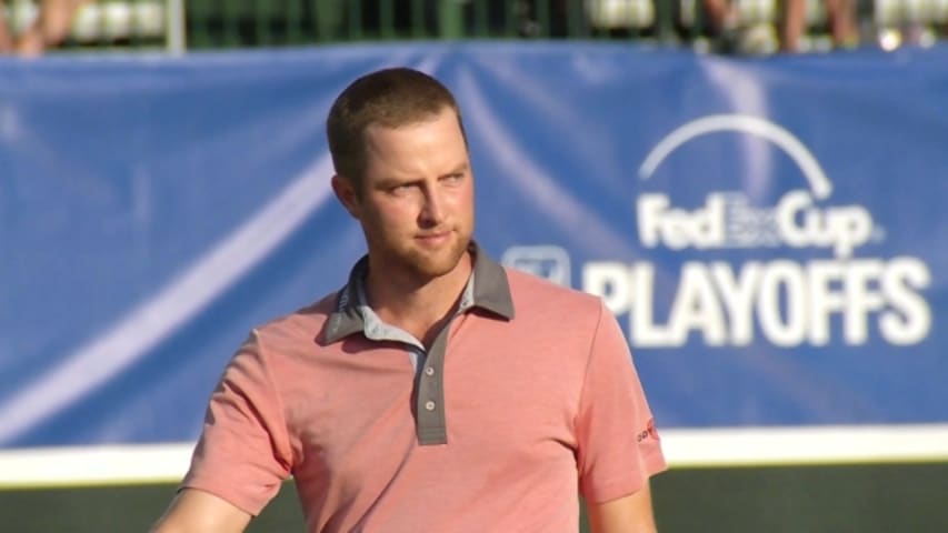 Chris Kirk wins the Deutsche Bank Championship