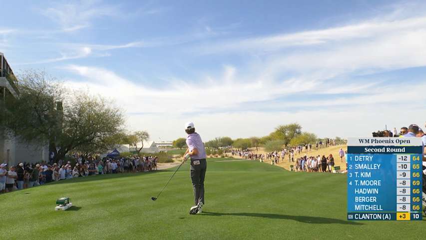 Clanton hits 314-yd drive on No. 11 at WM Phoenix Open