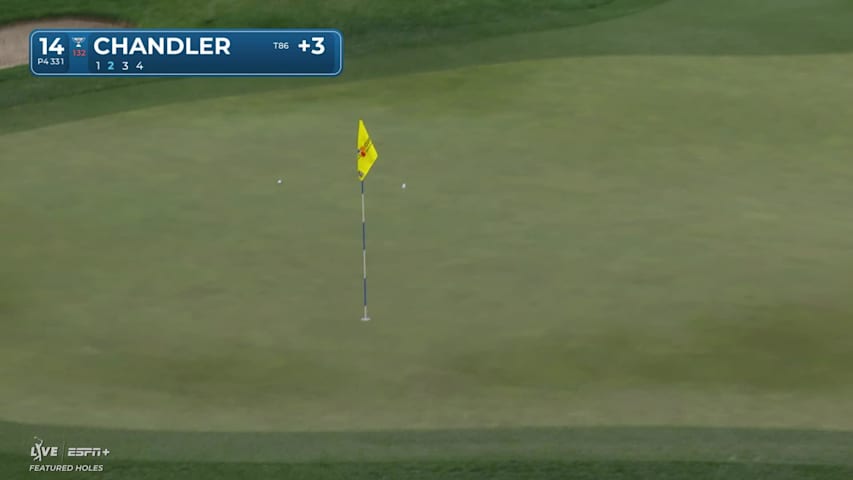 Will Chandler makes birdie on No. 14 at THE CJ CUP