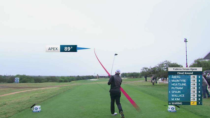 Paul Waring gets up-and-down from 5 feet for eagle on No. 17 at Valero