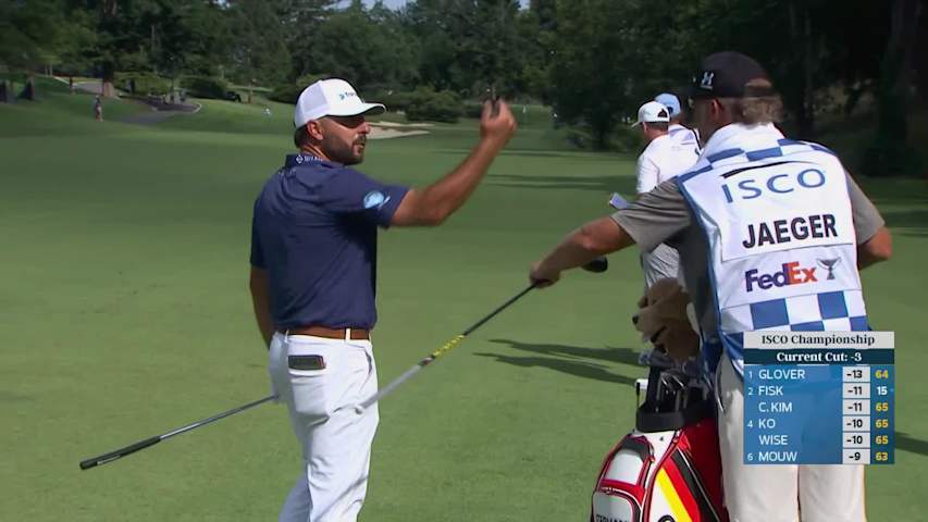 Stephan Jaeger reaches par-5 No. 7 in two, makes birdie at ISCO Championship