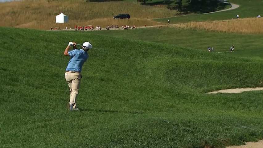 Zach Bauchou makes hard-fought birdie at Korn Ferry Tour Champ
