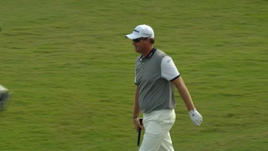 Hanson birdies No. 12 in Round 3 of Cadillac