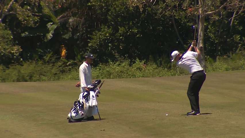 Kelvin Day shoots course record to take lead at the Honduras Open