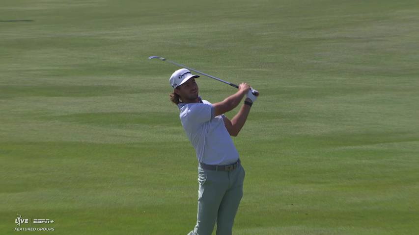 Matthew Anderson makes birdie on No. 1 at RBC Canadian