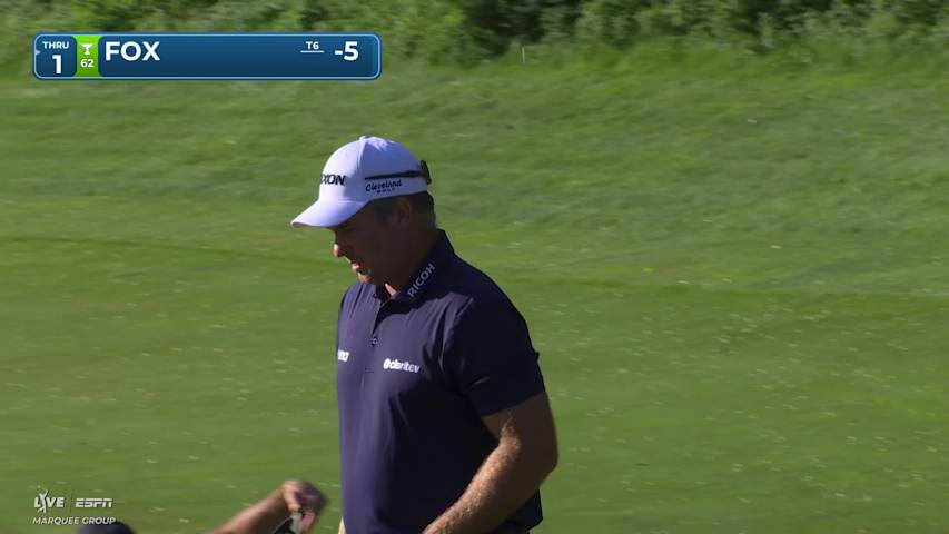 Ryan Fox's 160-yard approach sets up birdie on No. 10 at RBC Canadian
