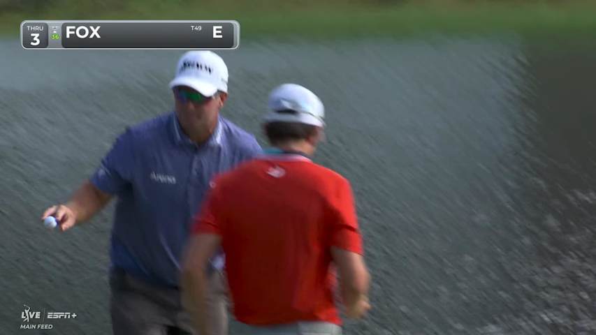 Ryan Fox makes birdie on No. 3 at FedEx St. Jude