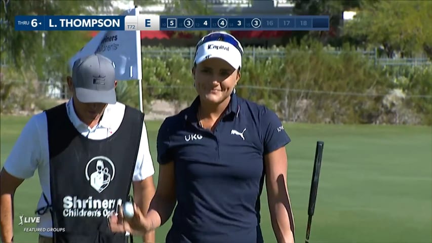 Lexi Thompson drives par-4 to set up birdie at Shriners Children's Open