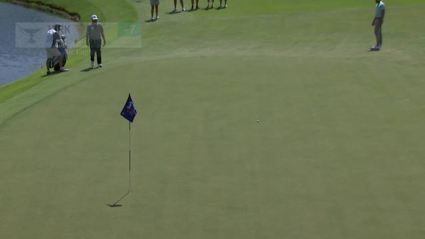 Chris Kirk sinks long eagle putt at FedEx St. Jude