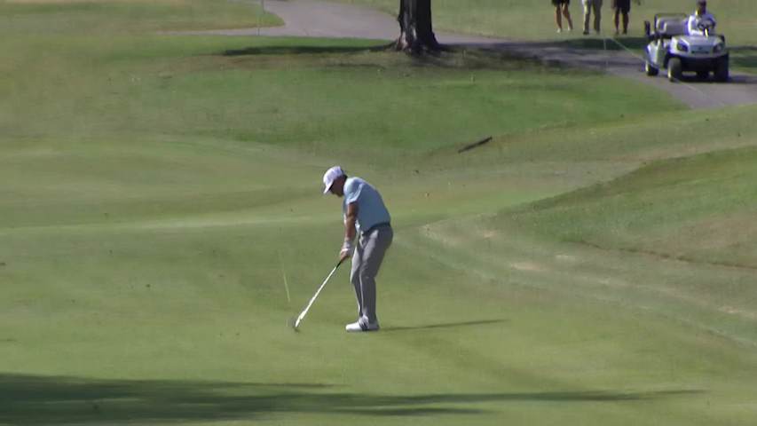 Heath Slocum makes birdie on No. 14 at Stifel Charity Classic