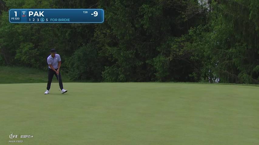 John Pak makes birdie on No. 1 at RBC Canadian