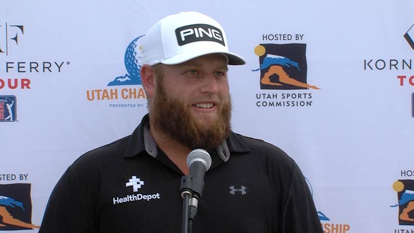 Kyle Jones interview after Round 3 of the Utah Championship