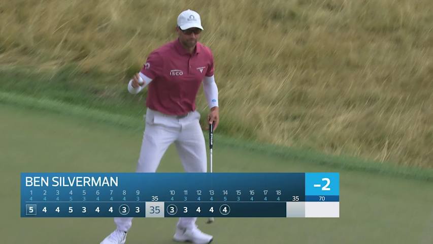 Ben Silverman reaches par-5 No. 14 in two, makes birdie at Rocket Classic