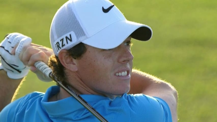 Rory McIlroy hits clutch approach on 72nd hole at The Honda Classic