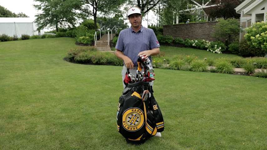 Taylor Dickson breaks down his 'Happy Gilmore' golf bag