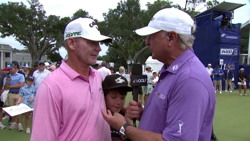 Tommy Gainey’s interview after winning the Constellation FURYK & FRIENDS