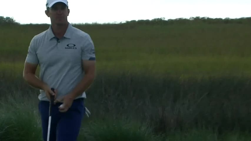 Ryan Blaum birdies No. 14 at The RSM Classic