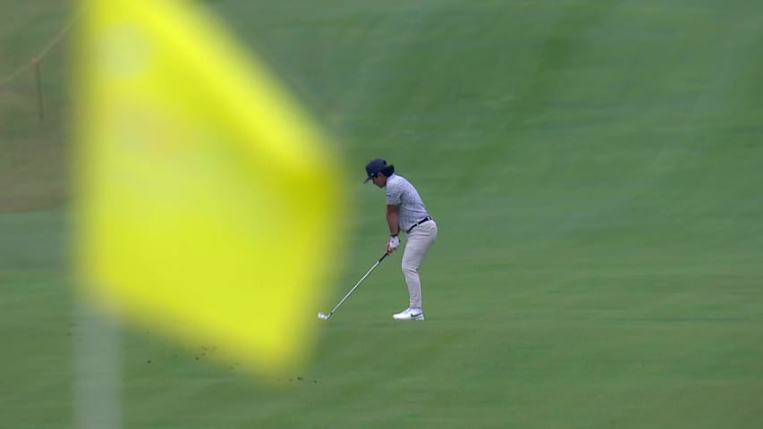 Davis Chatfield’s beautiful approach yields birdie at The Bahamas Great Abaco Classic