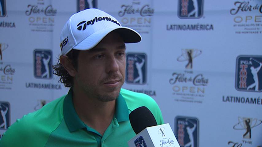Emilio Domínguez tras R3 del Flor de Caña Open