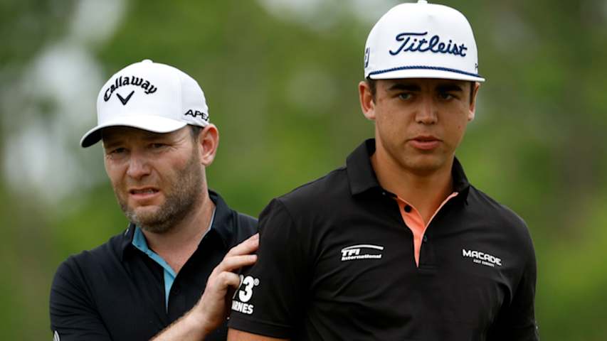 Branden Grace & Garrick Higgo Round 3 highlights from Zurich Classic