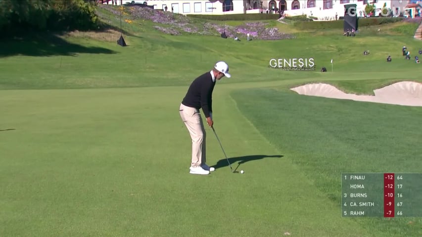 Matt Jones uses nice approach to set up birdie at Genesis