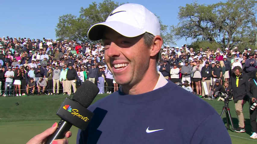 Rory McIlroy’s interview after winning in a playoff at THE PLAYERS