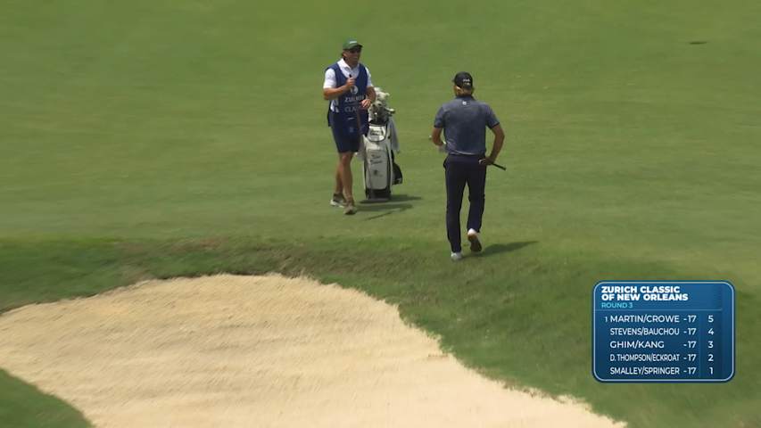 Brown/Parry makes eagle on No. 18 at Zurich Classic