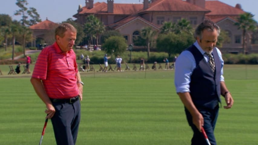 Tim Finchem talks with David Feherty about returning to the PGA TOUR
