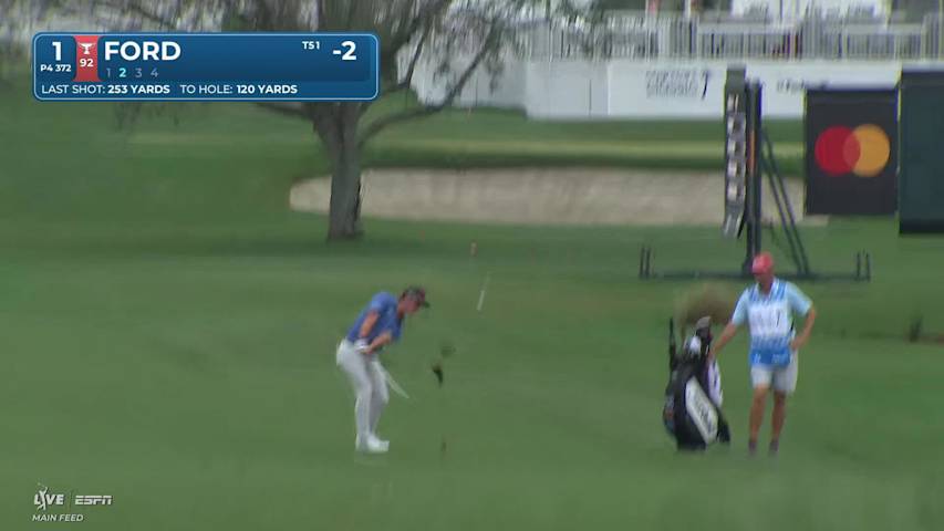 David Ford hits 119-yard approach to 5 feet, sets up birdie on No. 1 at Cognizant Classic