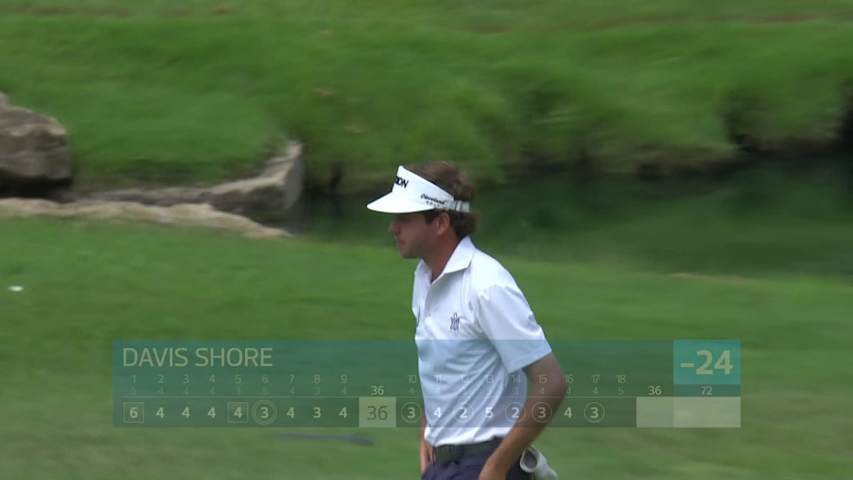 Davis Shore makes birdie on No. 17 at AdventHealth