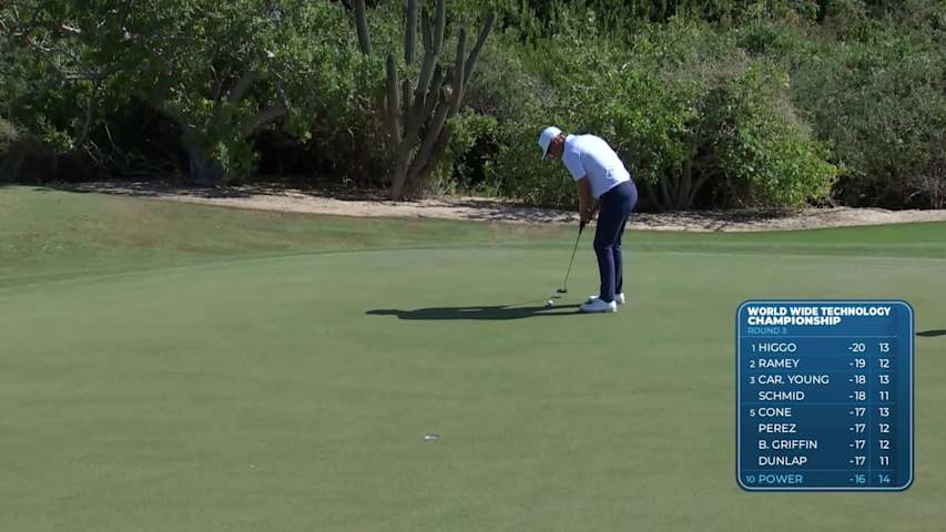 Seamus Power makes birdie on No. 15 at World Wide Technology