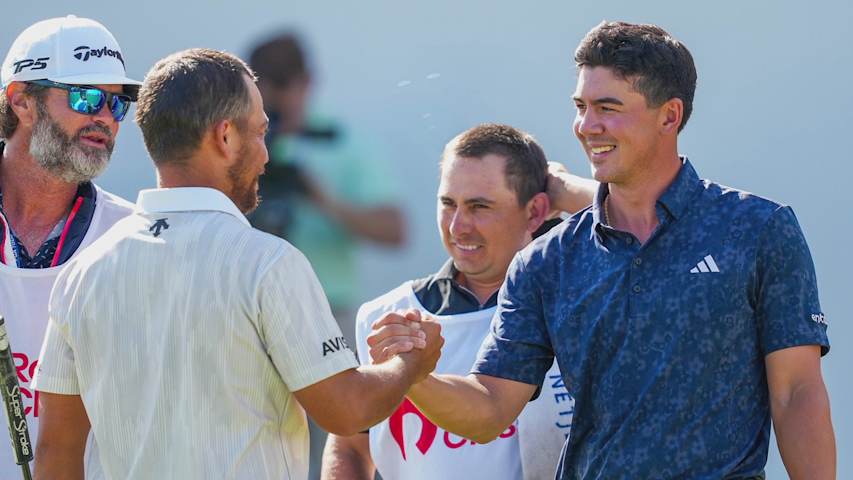 Michael Thorbjornsen's winning putt is the Shot of the Day