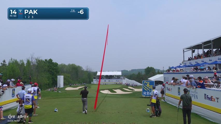 John Pak makes birdie on No. 14 at RBC Canadian