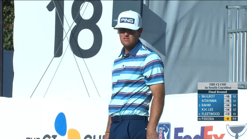 Mito Pereira holes out for 32-foot birdie at THE CJ CUP