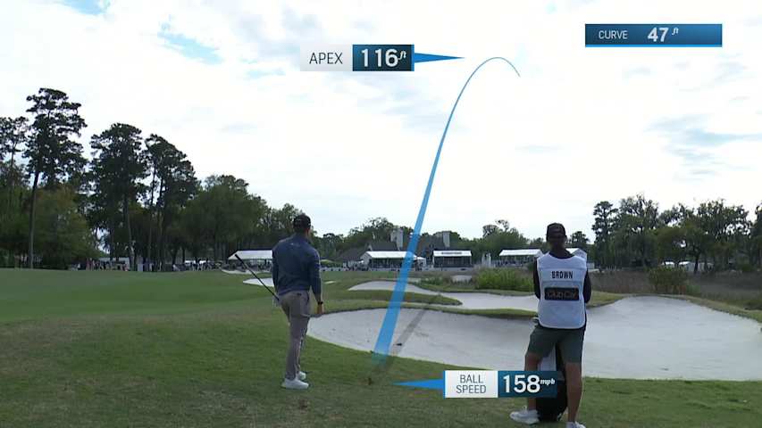 Blades Brown makes birdie on No. 18 at Club Car Championship