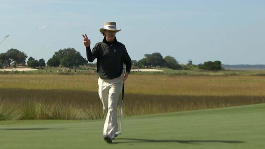 Baird drains 23-foot birdie putt at The McGladrey Classic