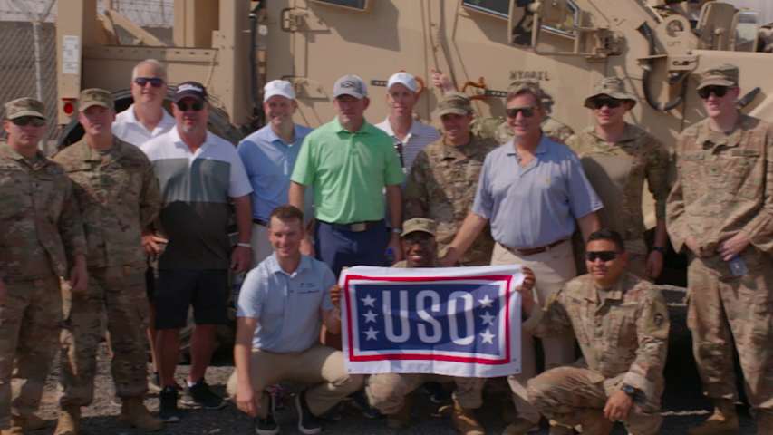 Players visit troops in Africa on USO tour