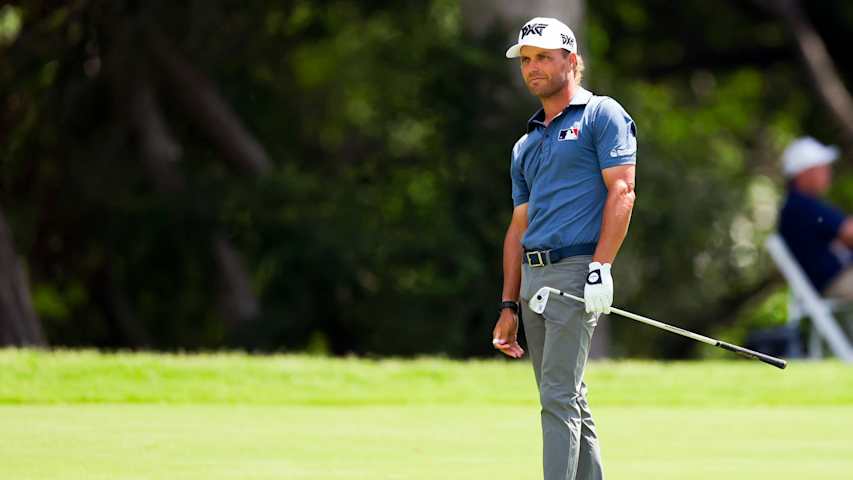Eric Cole's chip-in birdie is the Shot of the Day