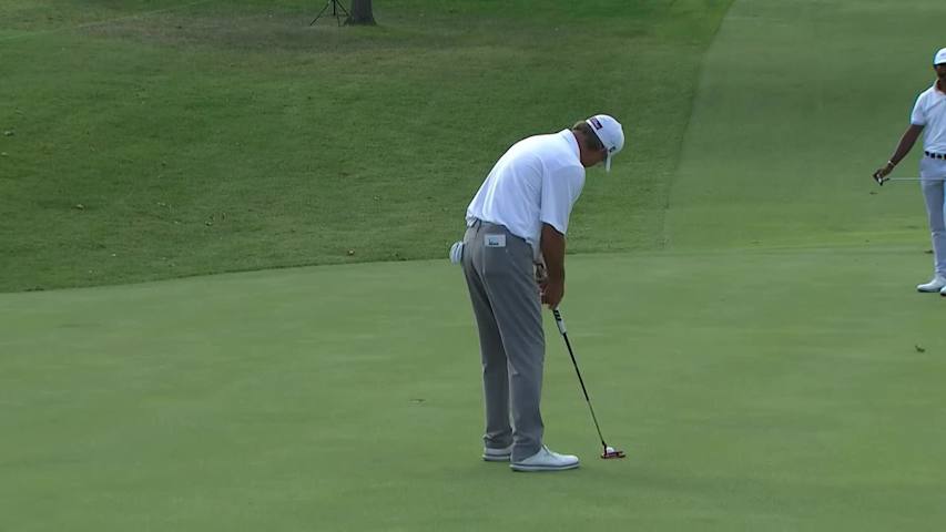 Wes Short, Jr. makes birdie at Ascension Charity Classic