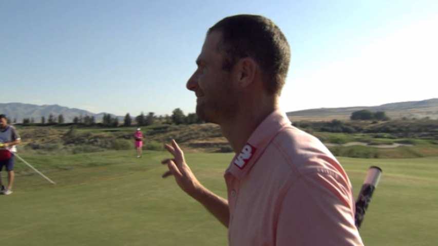 Nicholas Lindheim's key shot in his win at 2016 Utah Championship