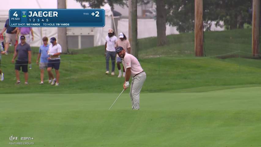 Stephan Jaeger makes birdie on No. 4 at Rocket Classic