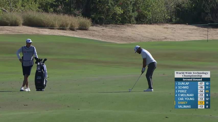 Chad Ramey makes birdie on No. 12 at World Wide Technology