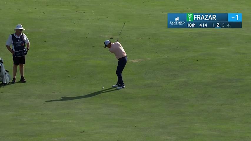 Harrison Frazar uses slope to yield birdie at Sanford International