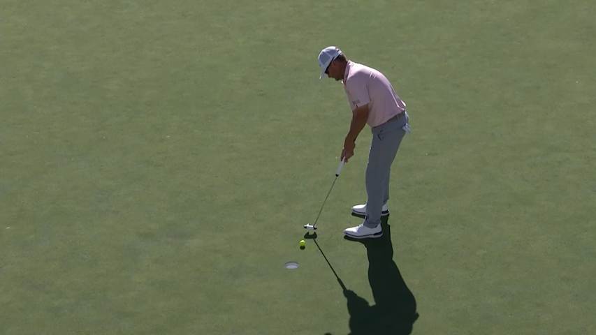 Heath Slocum makes birdie at Dominion