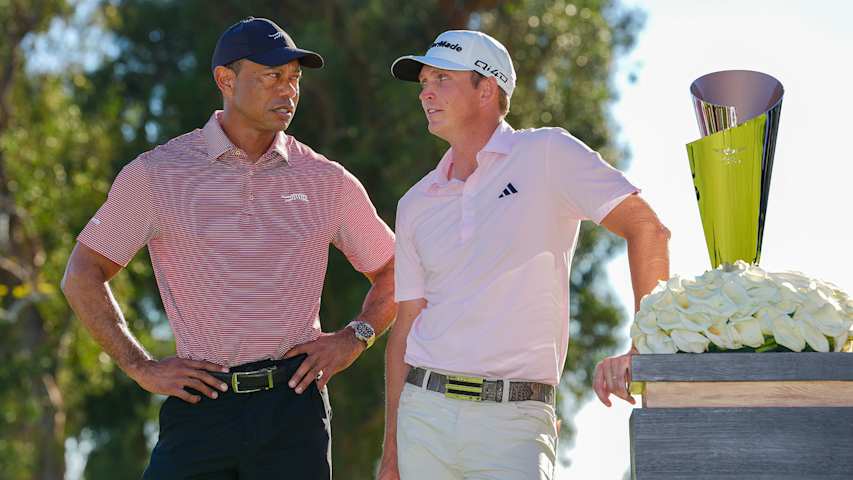 Jacob Bridgeman mic'd up after winning The Genesis Invitational