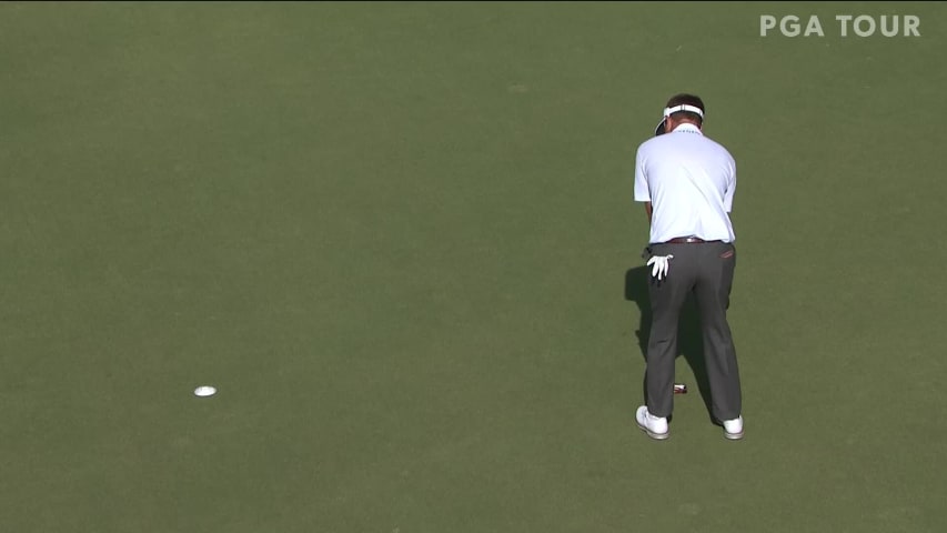 Keith Mitchell birdies No. 18 at Sony Open
