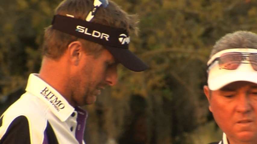 David Lynn two-putts for par No. 10 at Arnold Palmer